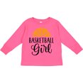 thumbnail image 3 of Inktastic Basketball Girl Sports Girls Long Sleeve Toddler T-Shirt, 3 of 5