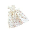 thumbnail image 2 of Flmtop Puppy Clothes Outing Sun Protection Fashion Pet Floral Suspender Skirt for Female Dogs, 2 of 8