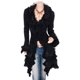 thumbnail image 2 of Abrigo renacentista Vintage para mujer, chaqueta de encaje victoriana, Steampunk, cuello levantado, vestido Medieval con cordones, traje, cárdigan de muñeca, 2 of 5