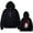black, variant on TIANCHU Kokushibo Anime Double Sided Print Fleece Hoodie - Unisex Oversized Streetwear,S,black
