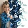 thumbnail image 3 of Blackout Kids Curtains,Cute Dinosaur Pattern Childrens Insulated Curtains Set Of 2,Bedroom Essentials,Toddler Room Decor 52x84in(132x213cm), 3 of 4