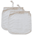 thumbnail image 1 of 4-Piece Cheese Cloth, Fine Mesh Cord Cheesecloth Bag, Multiple-Use Cheese Cloth for Filtering, Reusable Food Filter, 1 of 6