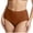 Coffee, variant on Womens High Waisted Polyester Briefs - Full Coverage Tummy Control Underwear, Beige, M-XXL,Size L
