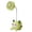 Green, variant on Cute Desk Fan, Funny Animal Fan with Pen Holder, Office Accessories, Rechargeable, Aesthetic Decor Blue
