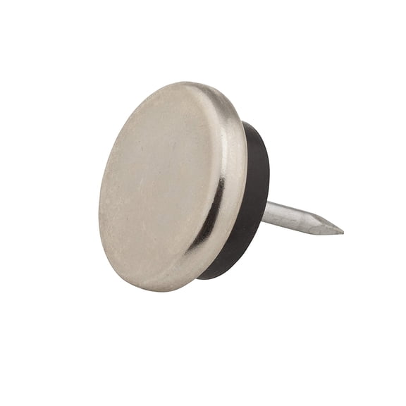 7/8" Nail-On Metal Glides -Zinc plated