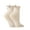 Beige, variant on Ankle Socks Womens Bow Socks Ruffle Casual Crew Socks Cute Black White Soft Breathable Cotton Frilly Ankle Socks,Black Short Socks