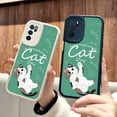 thumbnail image 1 of Destaca entre la multitud: Funda para teléfono plateada colorida y esmerilada de doble capa con ilustración peculiar para iPhone 15 Pro Max 14 13 12 Pro 11 - ¡Capta la atención!, 1 of 4