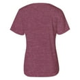 thumbnail image 7 of Fesfesfes Basic Short Sleeve Tees Women Casual V Neck Short Puff Sleeve Color Blouse T-shirt Tops Loose Fit Shirr Womens Tshirts 6(M), 7 of 7