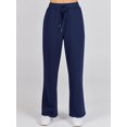 thumbnail image 2 of Women 2 Piece Outfits Sweatsuit Set 2023 Fall Oversized Half Zip Sweatshirt Wide Leg Sweatpant Lounge Set Tracksuit, 2 of 6
