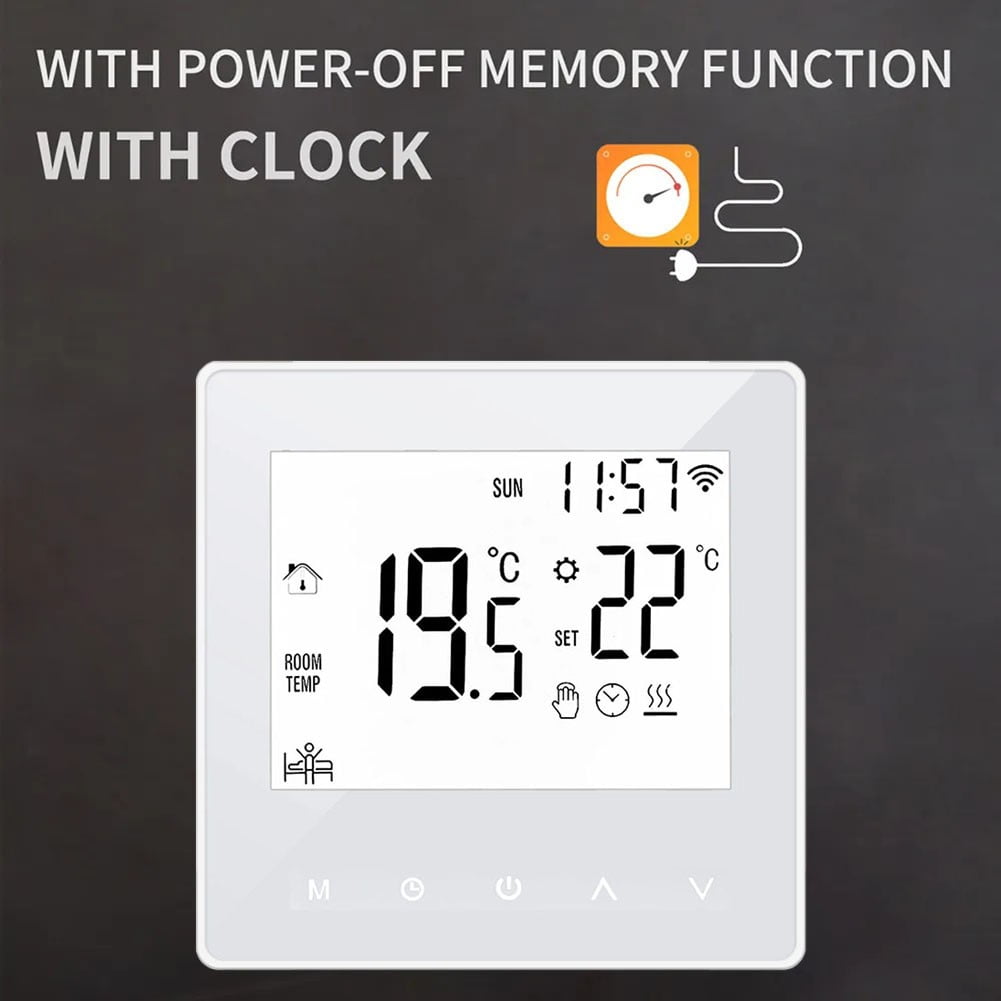 Smart Thermostat Temperature Water Electric Floor Heating Gas Boiler Controller