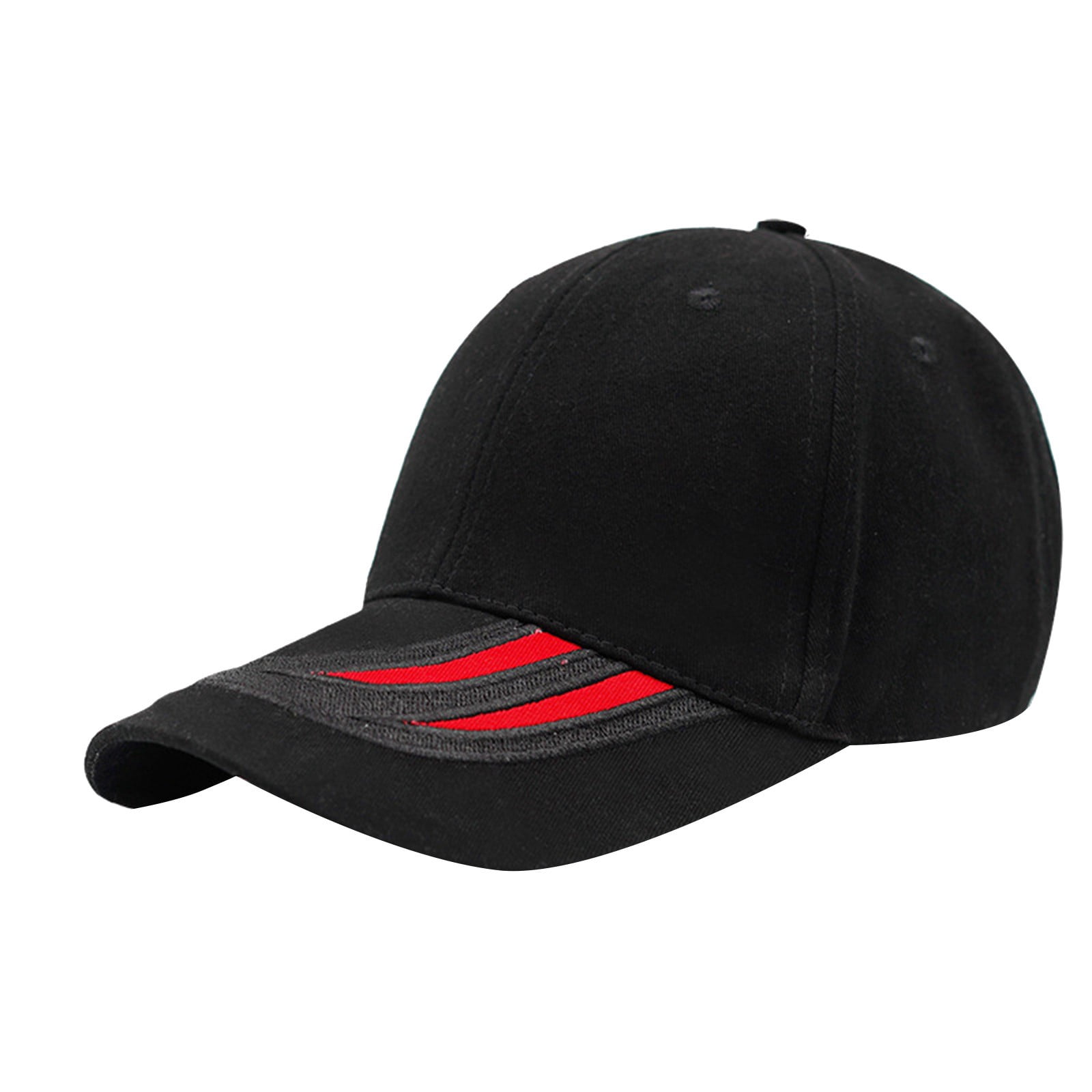 Black Sands Symbol Baseball Cap - Unisex Adjustable Plain Hat For Day Trips & Casual Style