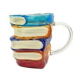 thumbnail image 2 of 100Fens Novelty Painted Book Coffee Mug Unique Book Stacking Coffee Mug Collectible Gift For Literature Lovers, 2 of 8