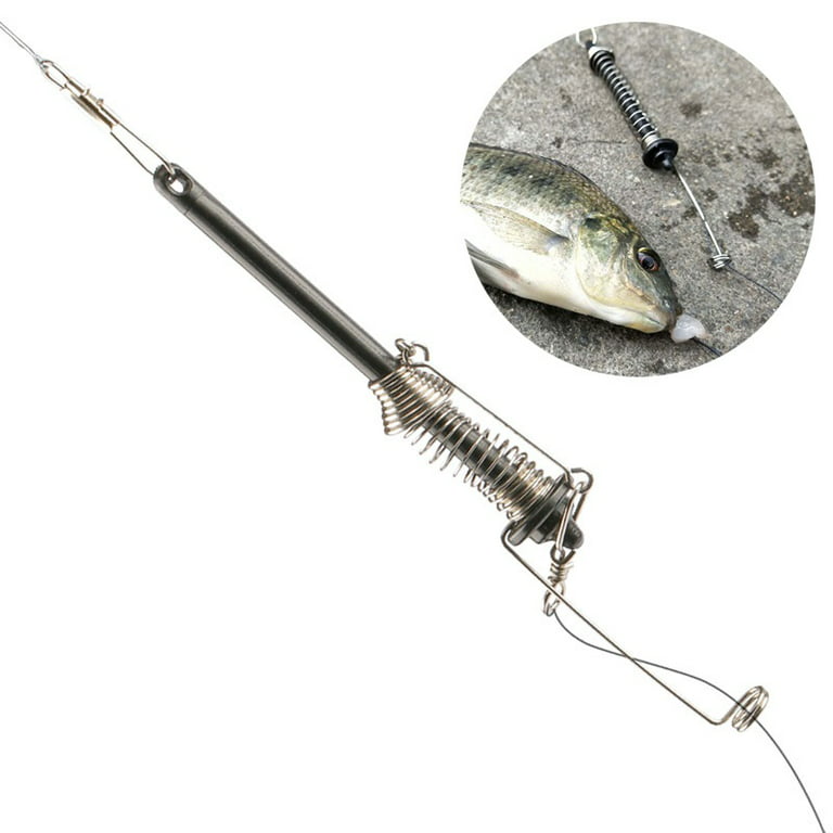 Automatic Fishing Hook, Full Speed Spring Ejection Fishhook Fishing Device  All The Water Fish Fast Catch Tool Set