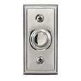 thumbnail image 1 of Heathco 228081 Wired Push Button, Satin Nicke, 1 of 3
