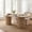 Light Ash, variant on Christopher Knight Home 88" Modern Oval Dining Table with Fluted Double Cylinder Base, Walnut
