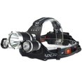 thumbnail image 1 of Waterproof headlamp with 3 LEDs rechargeable, 1 of 3
