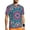 4, variant on T Shirt For Men Retro Tribal Gym Ethnic Floral Print Popular Men Street Style Tee Shirt Summer Short