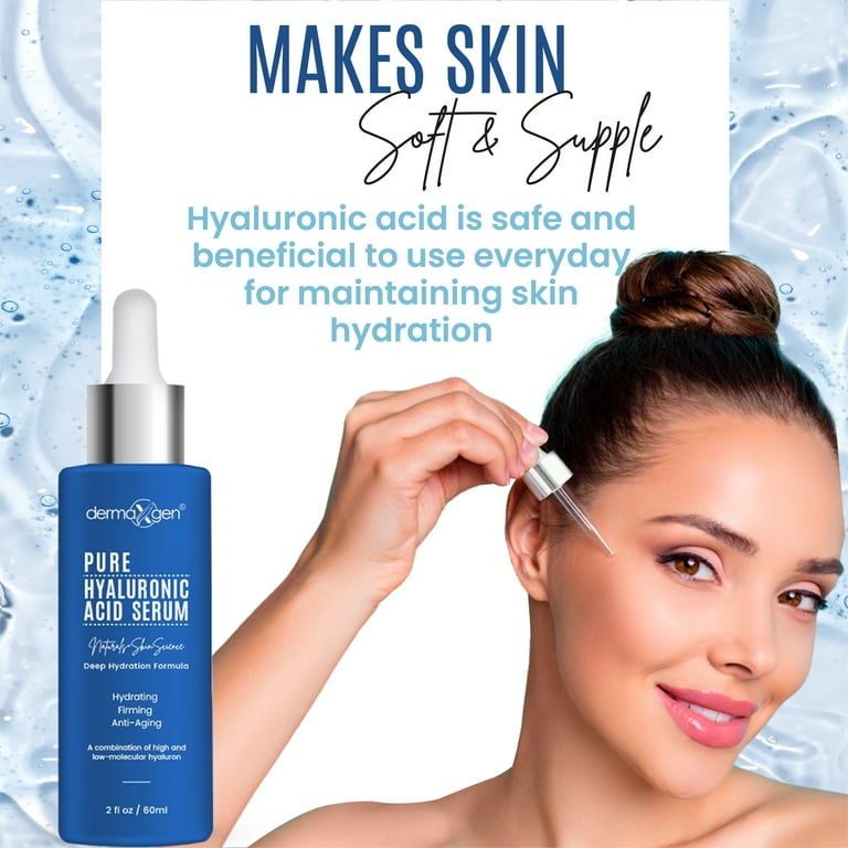 Dermaxgen Hyaluronic Acid Serum, Anti-Aging, Hydrating
