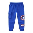 thumbnail image 3 of Marvel Captain America Pullover Hoodie and Pants Set (Boys), 2 Piece Set, Sizes 3T-10, 3 of 7