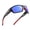 C3 Black Frame / Red Temple / Blue Mirrored Lens, variant on Polarized Sports Sunglasses for Men And Women