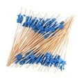 thumbnail image 4 of Cocktail Sticks, Buffet Party Wooden Toothpicks, Star Pattern, Cocktail Party Picks, Decoration Picks, Set / 100pcs Blue, 4 of 8