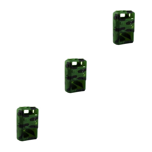Funda protectora de silicona Inteprter para Walkie Talkie Negro