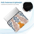 thumbnail image 2 of FORMRS 13"-13.3" Laptop Sleeve Protective Case Soft Carrying Quilted Computer Bag Cover, Leopards Leaves, 2 of 7