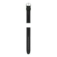 thumbnail image 2 of 18MM Black Genuine Leather Textured Replacement Watch Band (FMDBA009), 2 of 4