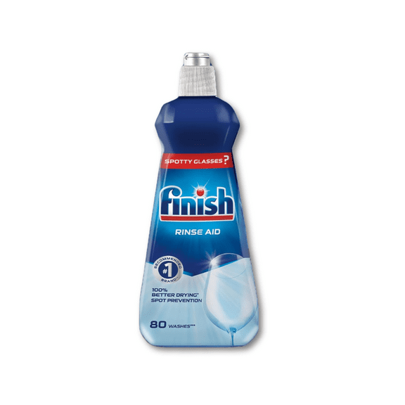 Finish Rinse & Shine Aid Dishwasher Agent 13.5 oz 80 Washes