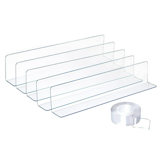 CSChome Protège-Meubles de Haute Qualité 5 Pcs Pare-Chocs en Acrylique pour Canapé avec Adhésif Fort Transparent