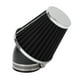 thumbnail image 2 of Filtro de aire con curvatura de grados, filtro de aire Limpiador para admisión de aire de 45 grados Filtro de aire del motor Grado profesional, 2 of 8