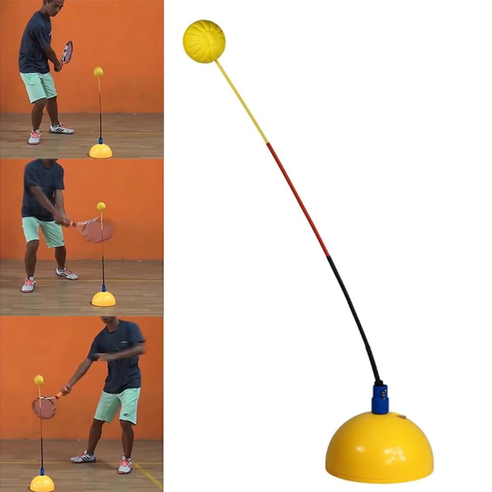 Portable Tennis Training Practice Trainer Swing Tool Stereotype Ball Machine Set 