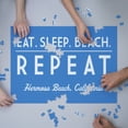 thumbnail image 3 of Hermosa Beach, California, Eat, Sleep, Beach, Repeat, Simply Said (1000 Piece Puzzle, Size 19x27, Challenging Jigsaw Puzzle for Adults and Family, Made in USA), 3 of 4