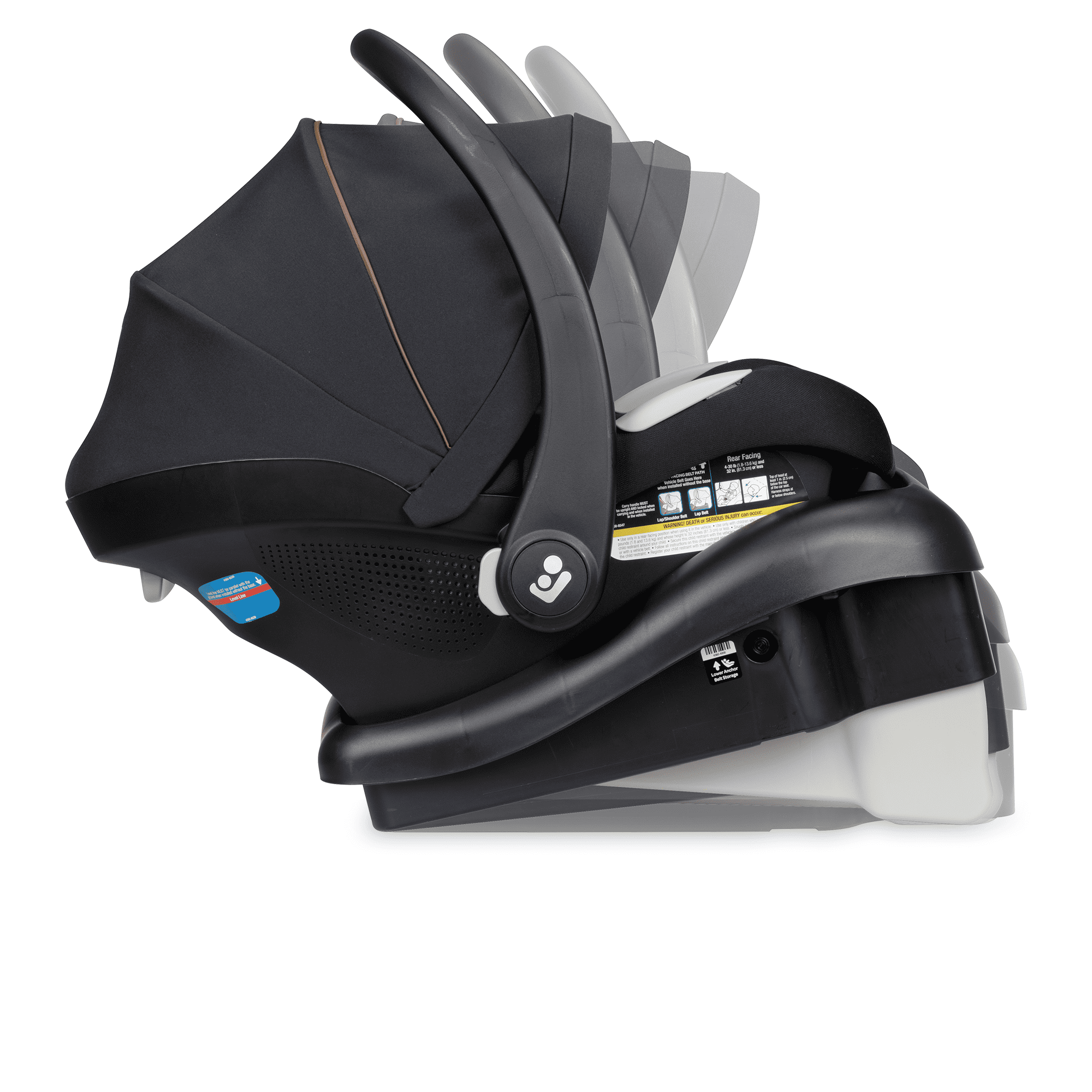 Maxi-Cosi Mico Luxe Infant Car Seat, Midnight Glow,