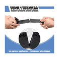 thumbnail image 2 of 2 Cinturones  Con Hebilla Automática Para Hombre 120cm Malubero, Negro Puro, 2 of 5