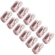 thumbnail image 2 of Naiovety Clips para sábanas Clip para cubierta de edredón de alta resistencia Abrazaderas para colcha antideslizantes multifuncionales Almacenamiento y organización del hogar Rosa 12 piezas, 2 of 6