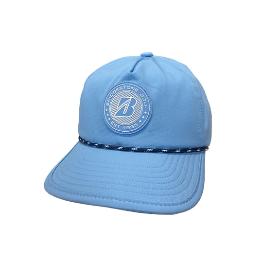 Bridgestone Smash Crushable Cap (Sky Blue, Adjustable) 2024 Rope Golf Hat NEW