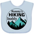 thumbnail image 3 of Inktastic Mommy's Hiking Buddy with Mountains and Trees Boys or Girls Baby Bib, 3 of 4