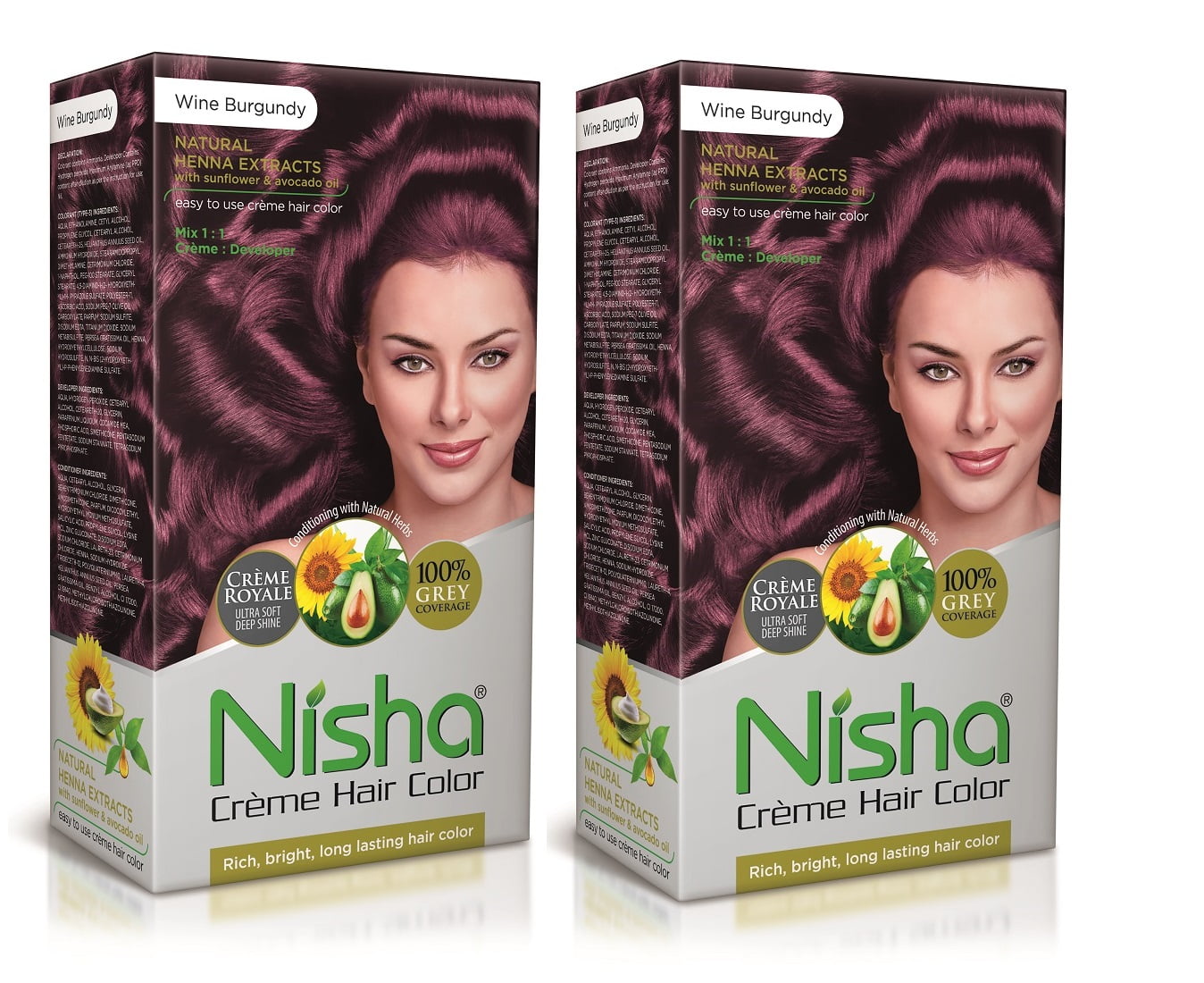 Naajo Superior Quality Henna Power Natural Hair Powder (Pack of 6) -  Walmart.com