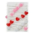 thumbnail image 1 of EUDIDV - Lámpara decorativa para el hogar, decoración de San Valentín, 3 m, 30 LED, funciona con pilas, 8 modos, rojo, blanco, cadena de luces con temporizador, romántica para el hogar, 1 of 3