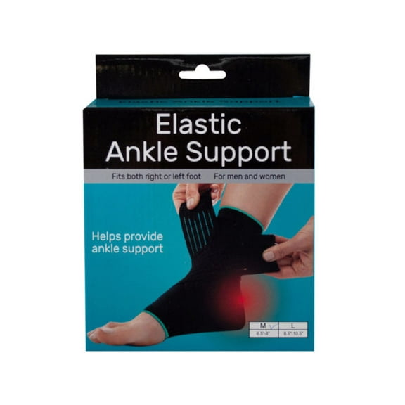 1 Elastic Ankle Support Adjustable Brace Sports Wrap Compression Protection M