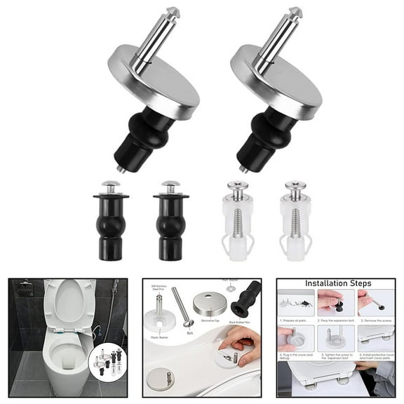 Toilet cover fixing expansion screw disassembly accessories fixing bolt kit