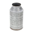 thumbnail image 2 of Jarra Metálica Galvanizada Lavada en Blanco de Cheung, Gris, 2 of 2