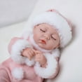 thumbnail image 5 of 11.8In Lifelike Silicone Infant Doll for Comforting Sleep Aid and Imaginative Play, Soft Realistic Texture and Detailed Features for Nurturing Activities and Emotional Support, 5 of 5