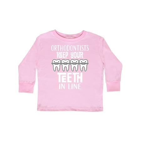 

Inktastic Orthodontist Dentist Gift Gift Toddler Boy or Toddler Girl Long Sleeve T-Shirt