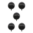thumbnail image 1 of Inteprter Globos redondos Película de aluminio Superficie lisa Globo de la casa Arreglo de ambiente de 22 pulgadas Accesorios para fotos para bebé Negro Type2 NO2 Inteprter CBP360248, 1 of 5
