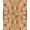Brown Tan Gold, Pattern 19, variant on ODIKA 8'x10' Washable Area Rug Durable, Non-Slip Interlocking Shapes Neutral Blocks Brushstroke Large Beige Abstract Playful for Living Room, Under Sectional, Family