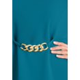 thumbnail image 4 of Jessica London Women's Plus Size High Low Buckle Tunic, 4 of 4