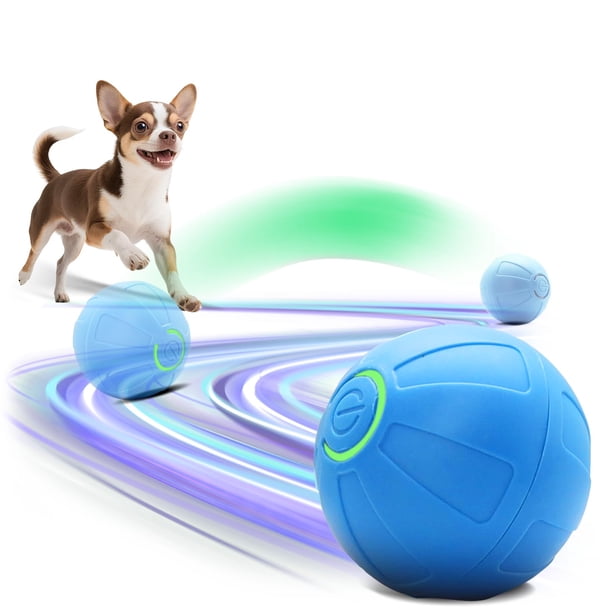 Pelota de juguete interactiva para perros Kytujoy, pequeña pelota inteligente para saltar