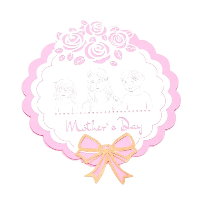 Tarjeta de Día de Madre Rosa